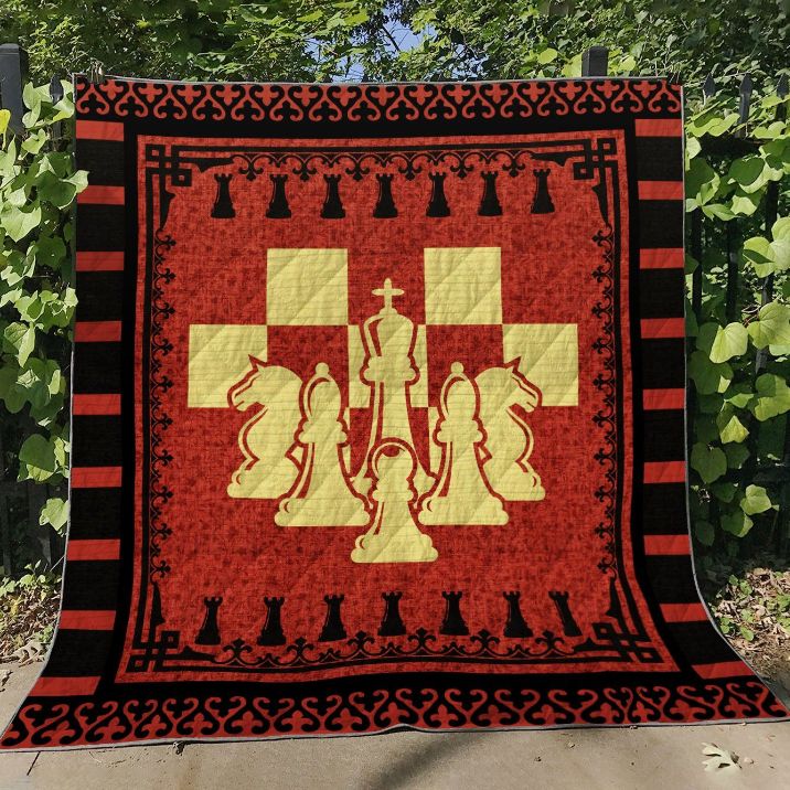 Chessman Quilt Blanket Chessman Quilt Blanket