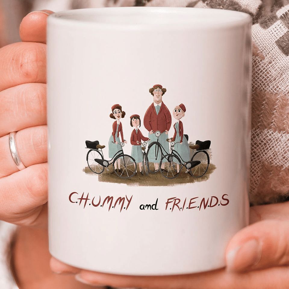 Chummy And Friends Premium Sublime Ceramic Coffee Mug White Chummy And Friends Premium Sublime Ceramic Coffee Mug White