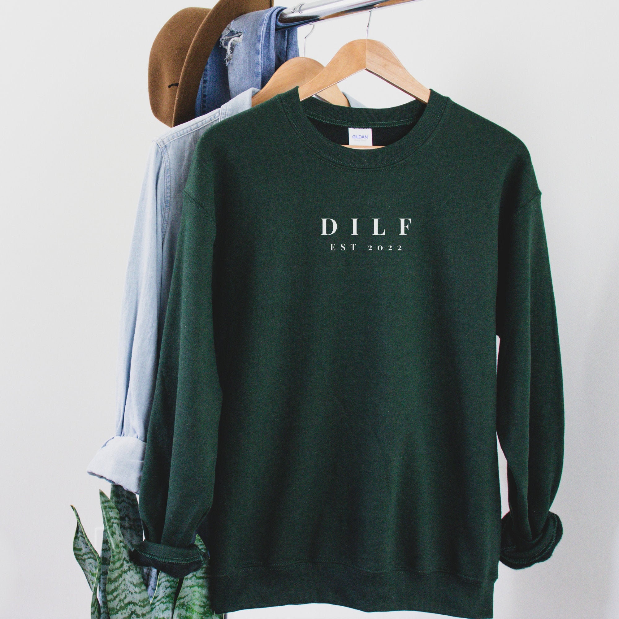 Classic Design For Dad Dilf Est 2022 Happy Father's Day Unisex T-Shirt Classic Design For Dad Dilf Est 2022 Happy Father's Day Unisex T-Shirt