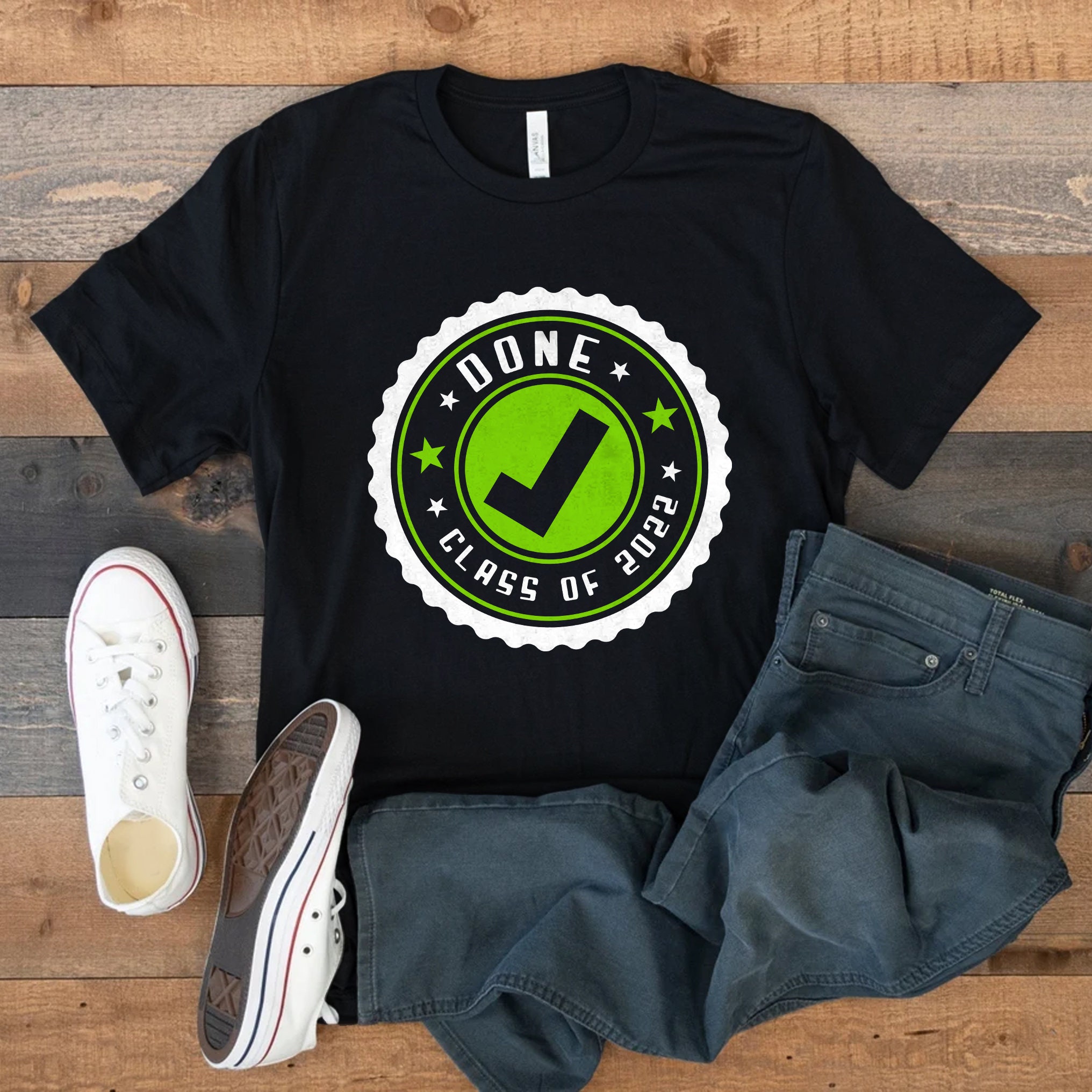 Classic Grreen Style Done Class Of 2022 Graduation Day Unisex T-Shirt Classic Grreen Style Done Class Of 2022 Graduation Day Unisex T-Shirt
