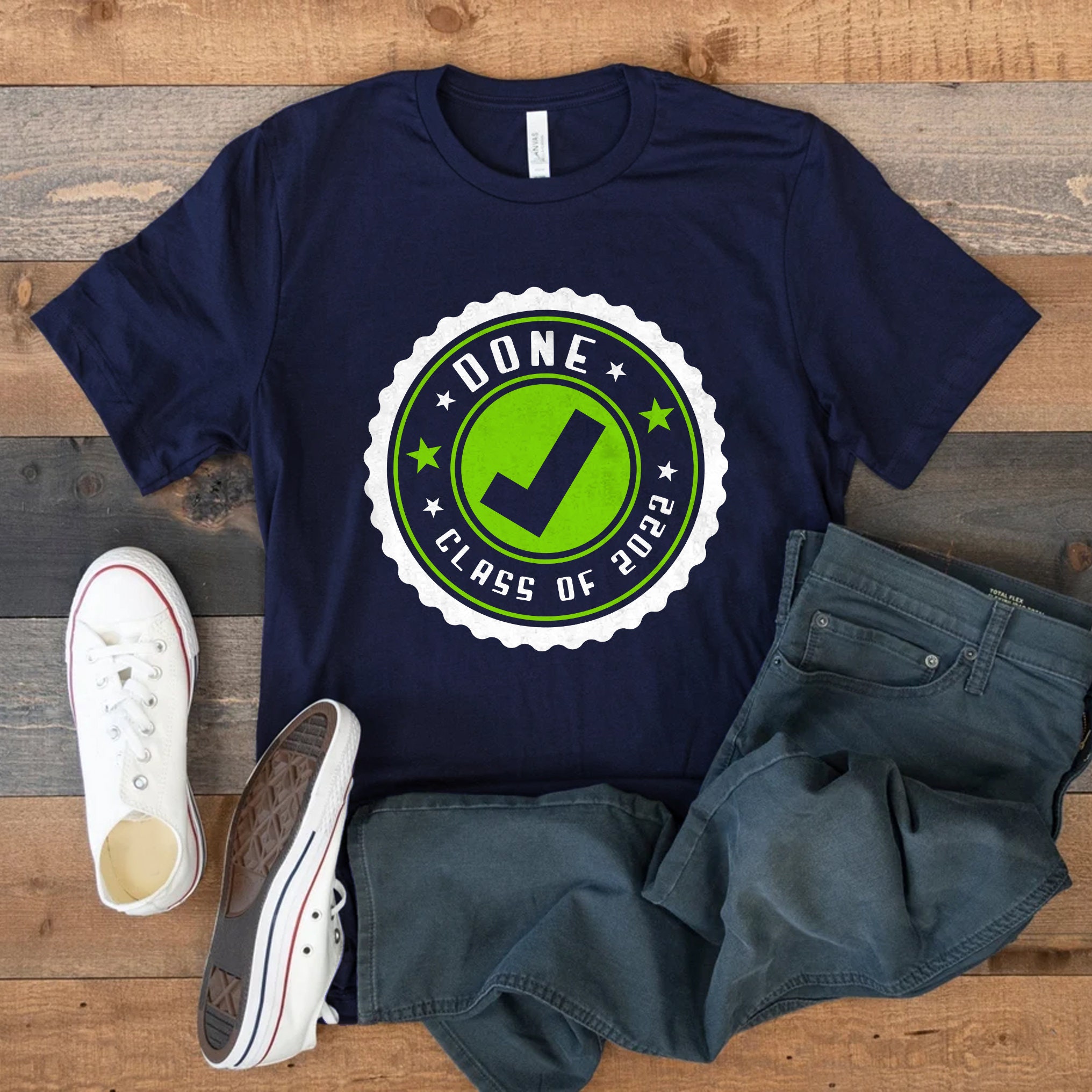 Classic Grreen Style Done Class Of 2022 Graduation Day Unisex T-Shirt Classic Grreen Style Done Class Of 2022 Graduation Day Unisex T-Shirt
