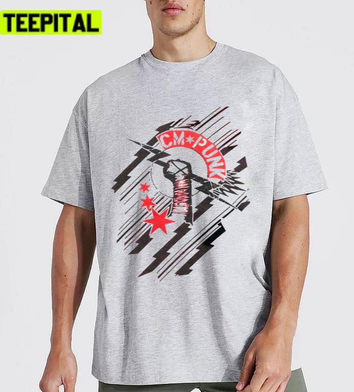 Cm Punk Aew Symbol Illustration Unisex T-Shirt Cm Punk Aew Symbol Illustration Unisex T-Shirt