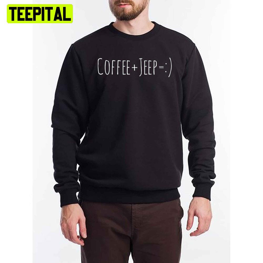 Coffee + Jeep Unisex T-Shirt Coffee + Jeep Unisex T-Shirt