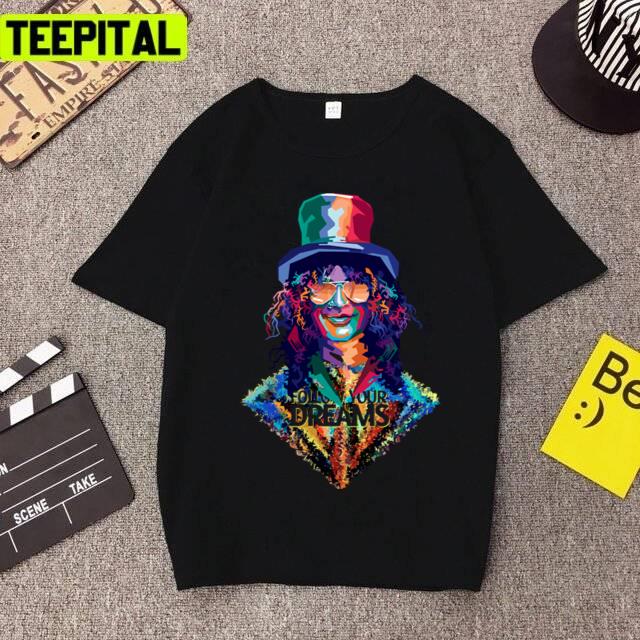 Colored Portrait Michael Dream Michael Jackson Unisex T-Shirt Colored Portrait Michael Dream Michael Jackson Unisex T-Shirt