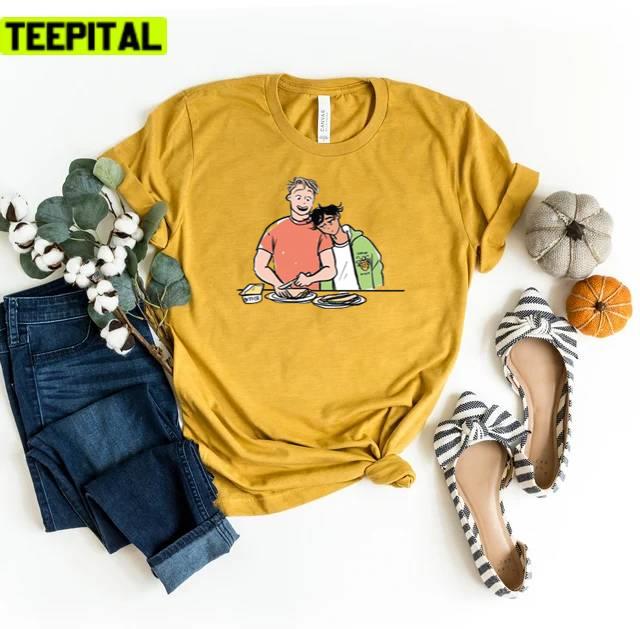 Cooking Together Charlie Spring And Nick Nelson Unisex T-Shirt Cooking Together Charlie Spring And Nick Nelson Unisex T-Shirt