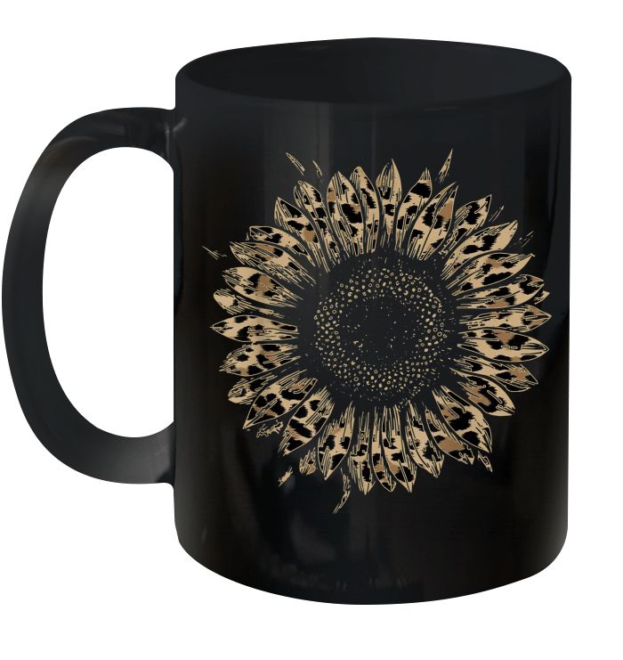 Cool Cheetah Leopard Sunflower Premium Sublime Ceramic Coffee Mug Black Cool Cheetah Leopard Sunflower Premium Sublime Ceramic Coffee Mug Black
