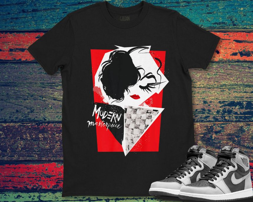 Cruella Modern Masterpiece Collage Disney Unisex Gift T-Shirt Cruella Modern Masterpiece Collage Disney Unisex Gift T-Shirt