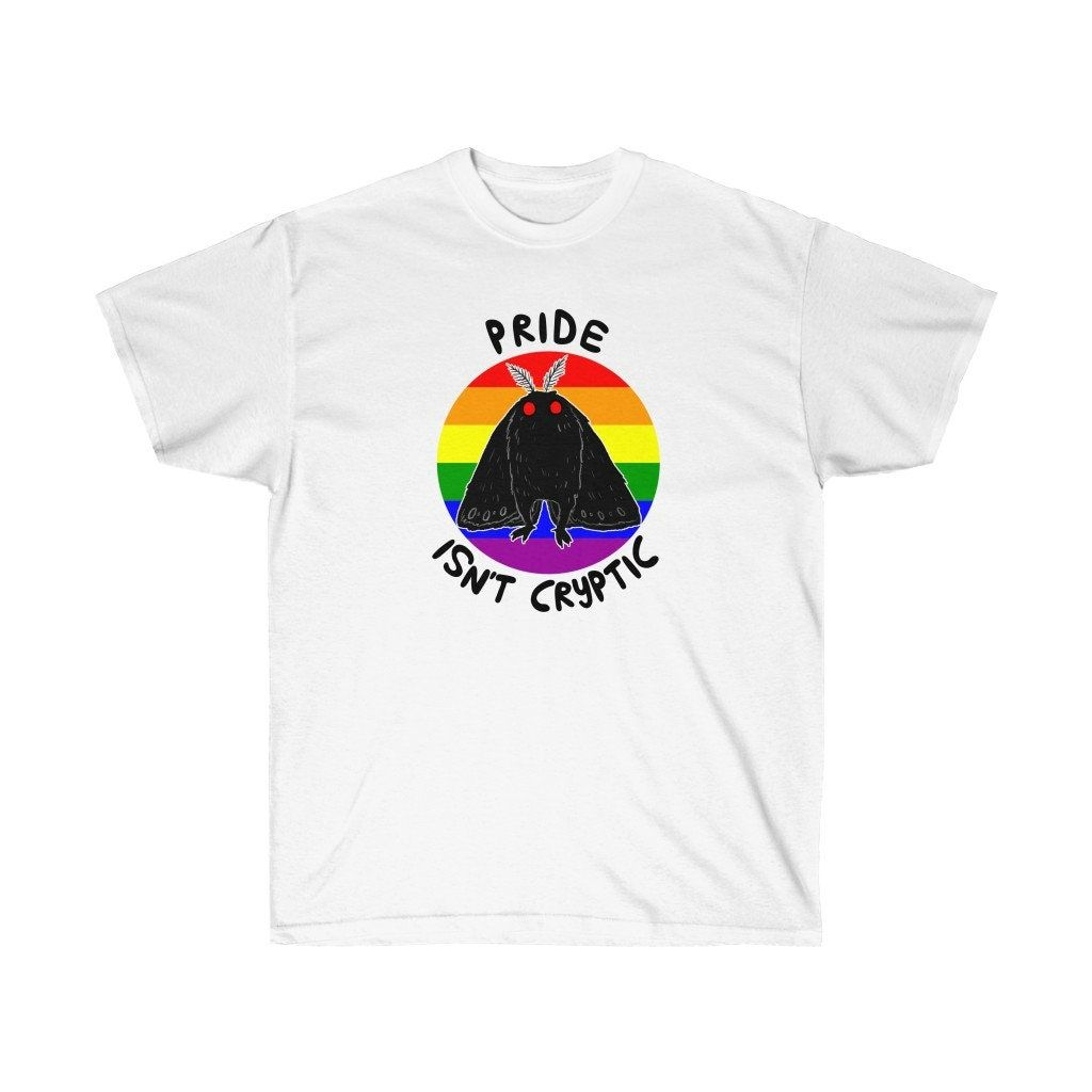 Cryptids For Trans Rights Unisex Ultra Cotton Tee Shirt Cryptids For Trans Rights Unisex Ultra Cotton Tee Shirt