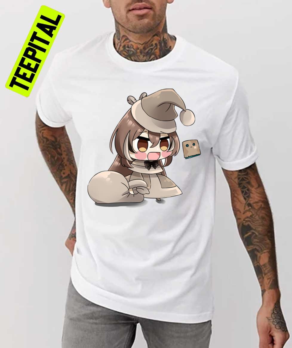 Cute Nanashi Mumei Processing Loading Peeker En Hololive Holocouncil Unisex T-Shirt Cute Nanashi Mumei Processing Loading Peeker En Hololive Holocouncil Unisex T-Shirt