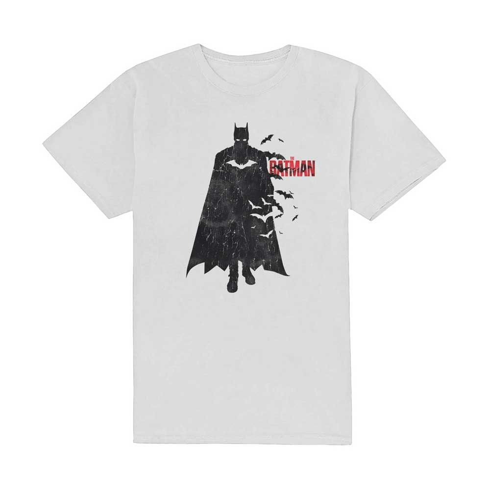 DC COMICS THE Batman Distressed Figure Shirt DC COMICS THE Batman Distressed Figure Shirt