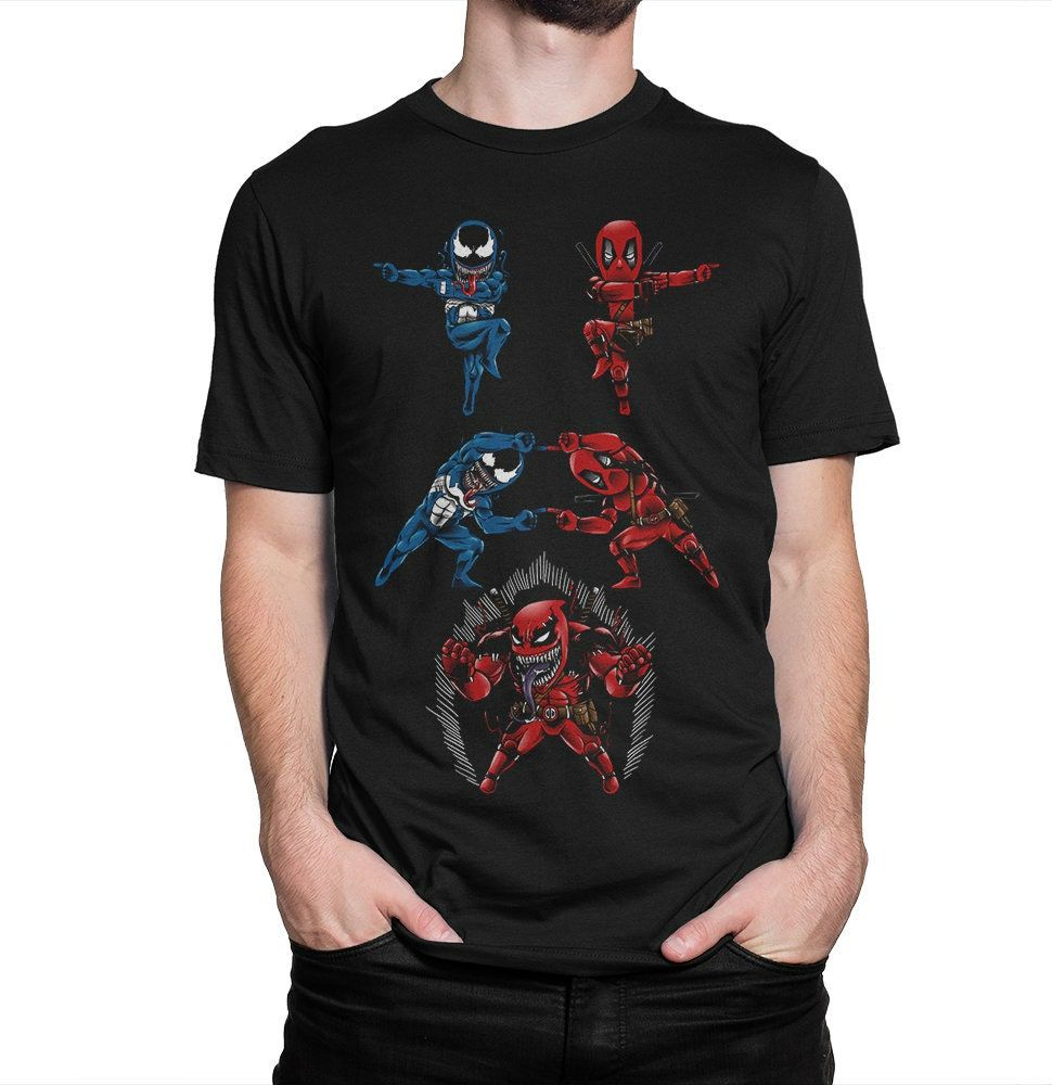 Deadpool and Venom Dance T-Shirt Deadpool and Venom Dance T-Shirt