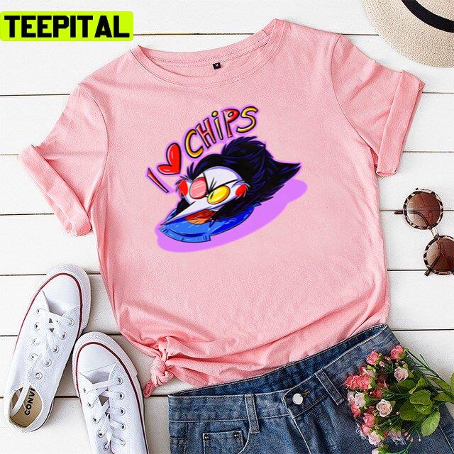 Deltarune Spamton Rascal Loves Chips Unisex T-Shirt Deltarune Spamton Rascal Loves Chips Unisex T-Shirt