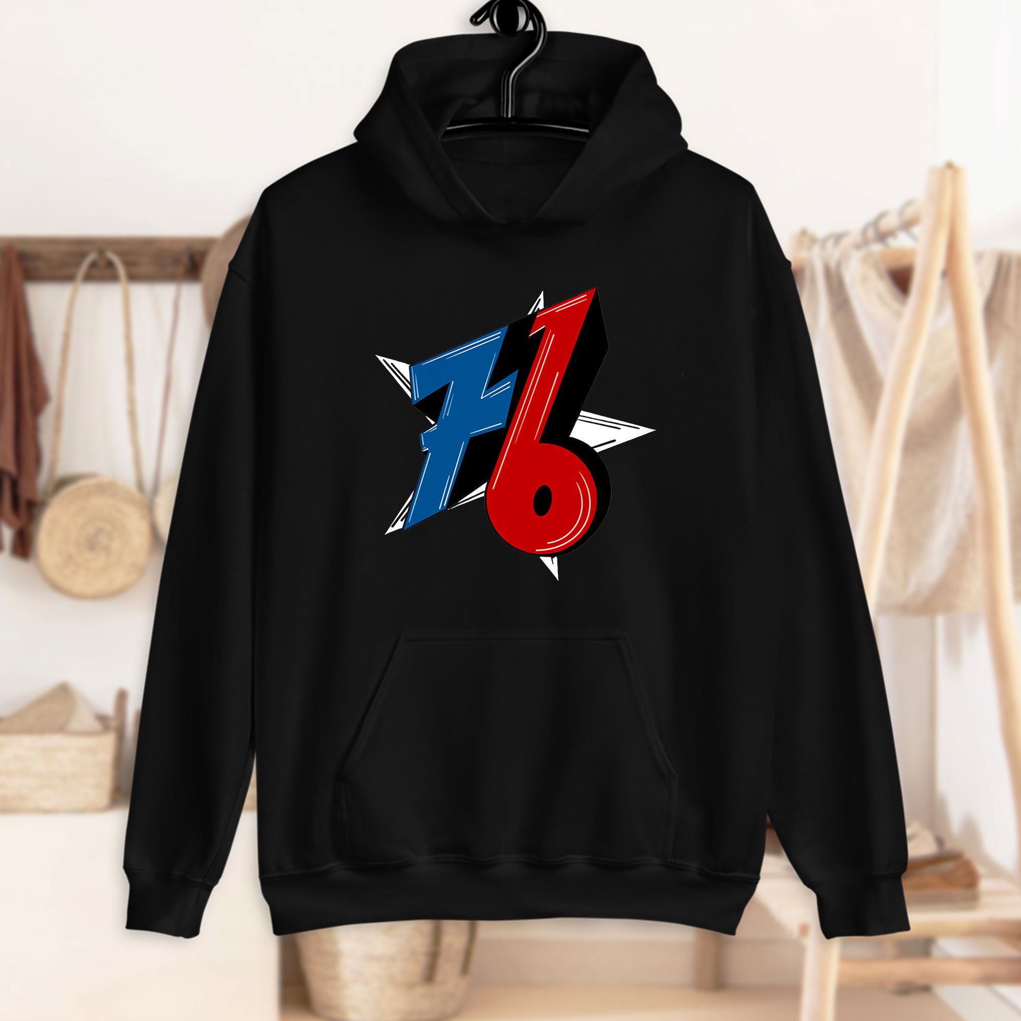 Digital Design Logo Philadelphia 76ers NBA Basketball Unisex T-Shirt Digital Design Logo Philadelphia 76ers NBA Basketball Unisex T-Shirt