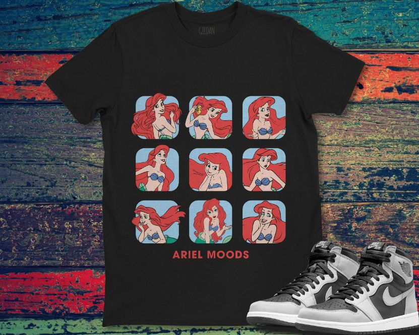 Disney Ariel Moods Box Up Funny Unisex T-Shirt Disney Ariel Moods Box Up Funny Unisex T-Shirt