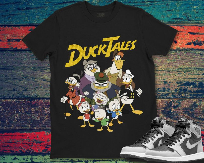 Disney DuckTales Group Shot Logo Unisex Gift T-Shirt Disney DuckTales Group Shot Logo Unisex Gift T-Shirt