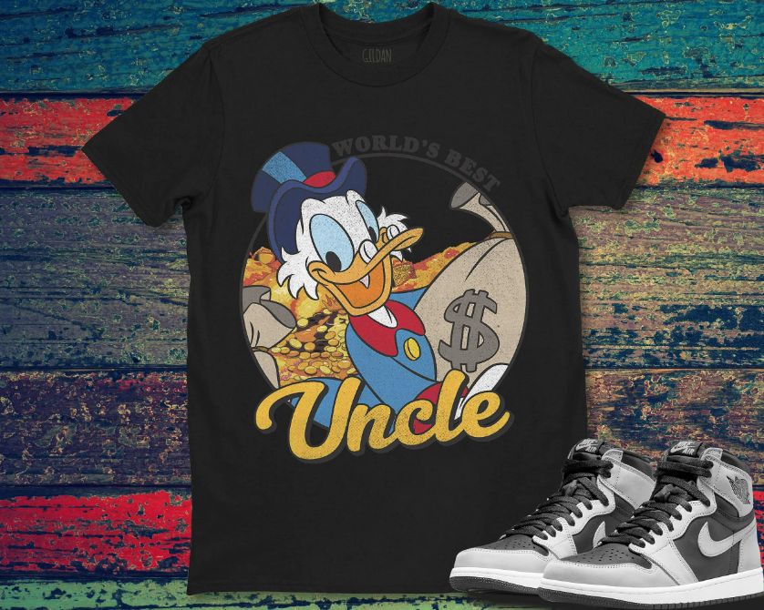 Disney DuckTales Scrooge McDuck Worlds Best Uncle T-Shirt Disney DuckTales Scrooge McDuck Worlds Best Uncle T-Shirt