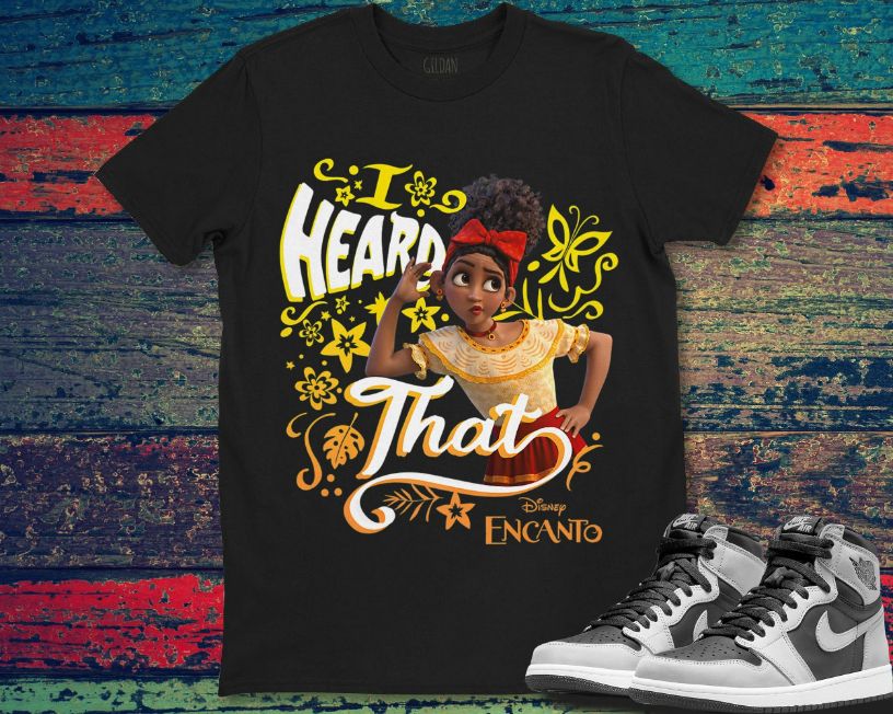 Disney Encanto Dolores I Heard That Portrait T-Shirt Disney Encanto Dolores I Heard That Portrait T-Shirt