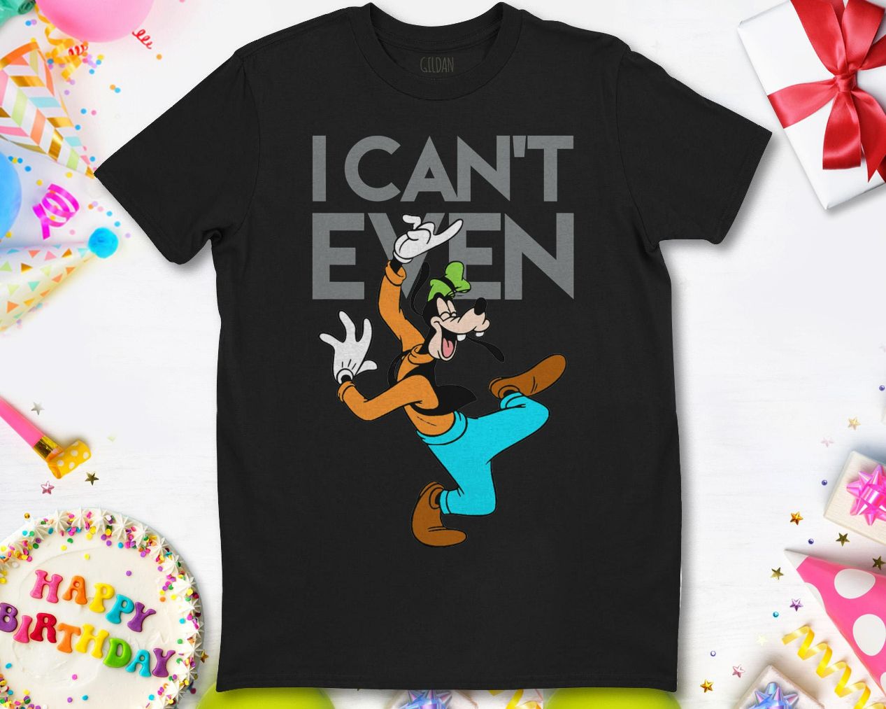 Disney Goofy I Cant Even Funny Unisex T-Shirt Disney Goofy I Cant Even Funny Unisex T-Shirt