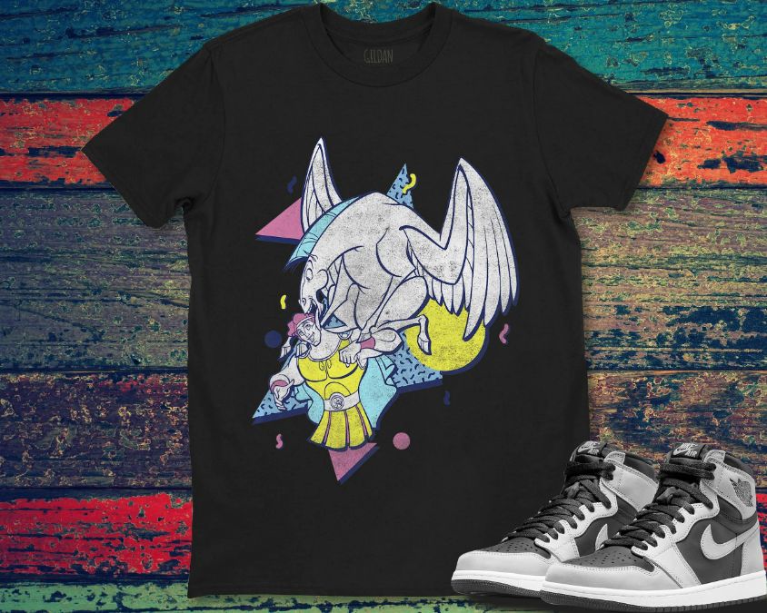 Disney Hercules 90s Art Graphic T-Shirt Disney Hercules 90s Art Graphic T-Shirt