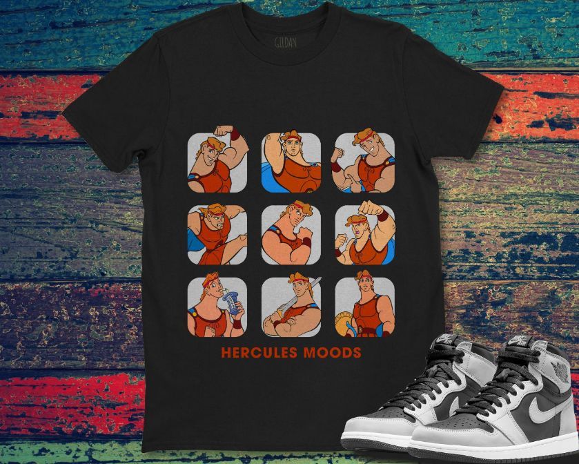 Disney Hercules Moods Cute Face Box Up Funny Unisex T-Shirt Disney Hercules Moods Cute Face Box Up Funny Unisex T-Shirt