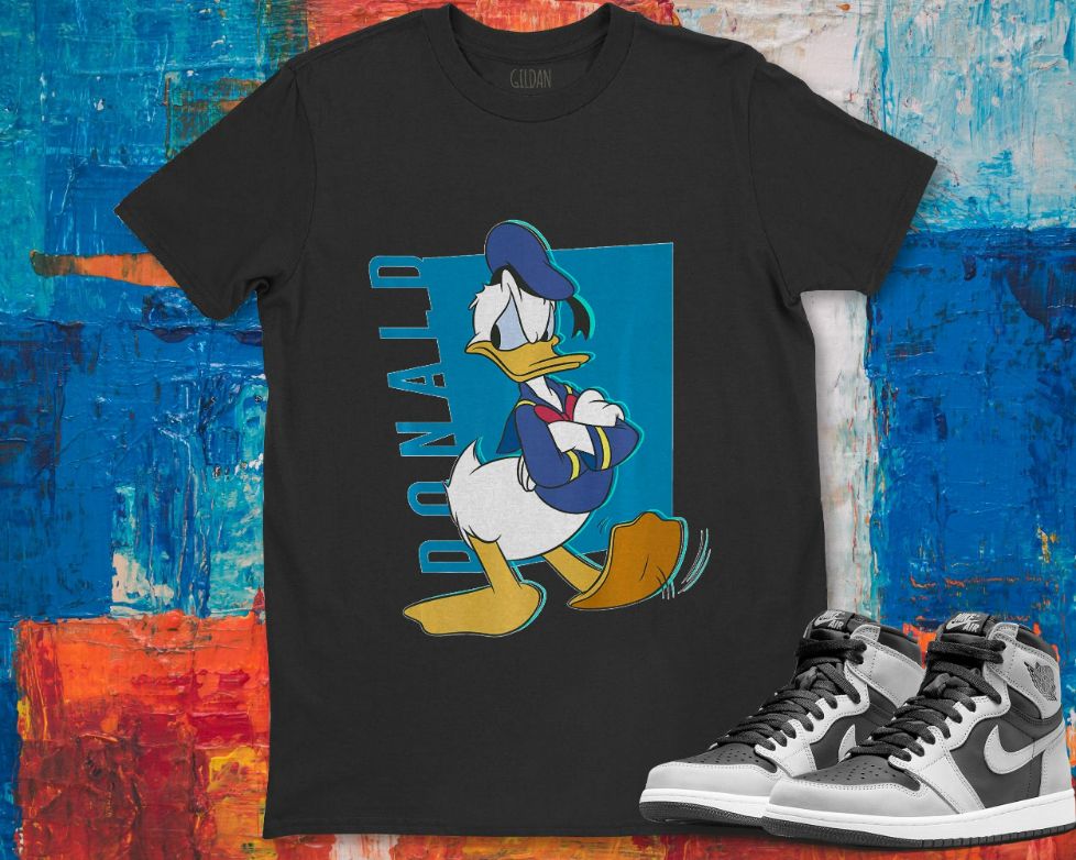 Disney Mickey And Friends Donald Duck Pop Art Portrait Premium Unisex Gift T-Shirt Disney Mickey And Friends Donald Duck Pop Art Portrait Premium Unisex Gift T-Shirt