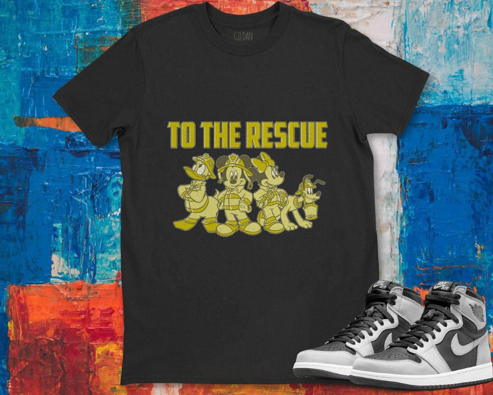 Disney Mickey And Friends Firefighters To The Rescue Unisex Gift T-Shirt Disney Mickey And Friends Firefighters To The Rescue Unisex Gift T-Shirt