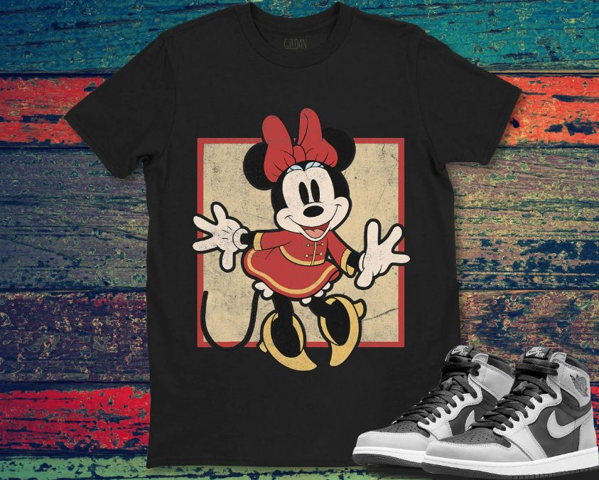 Disney Minnie Mouse Year Of The Mouse Portrait Unisex Gift T-Shirt Disney Minnie Mouse Year Of The Mouse Portrait Unisex Gift T-Shirt