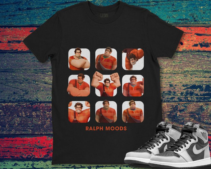 Disney Ralph Moods Cute Face Box Up Unisex T-Shirt Disney Ralph Moods Cute Face Box Up Unisex T-Shirt