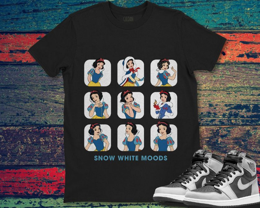 Disney Snow White Moods Cute Face Box Up Disney Princess Unisex T-Shirt Disney Snow White Moods Cute Face Box Up Disney Princess Unisex T-Shirt