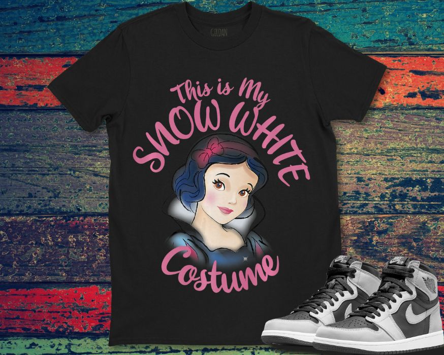 Disney Snow White This Is My Costume Halloween T-Shirt Disney Snow White This Is My Costume Halloween T-Shirt