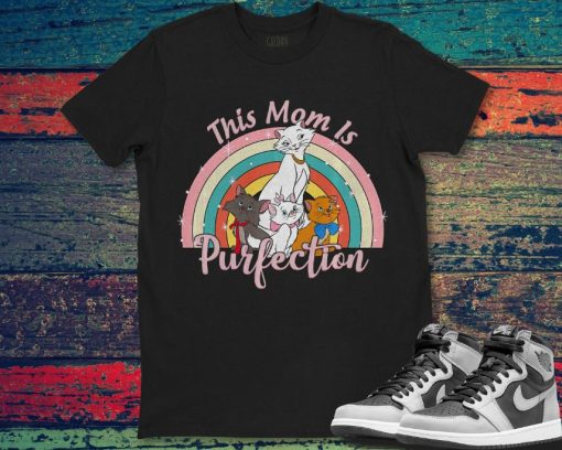 Disney The Aristocats This Mom Is Purfection Mothers Day Unisex T-Shirt