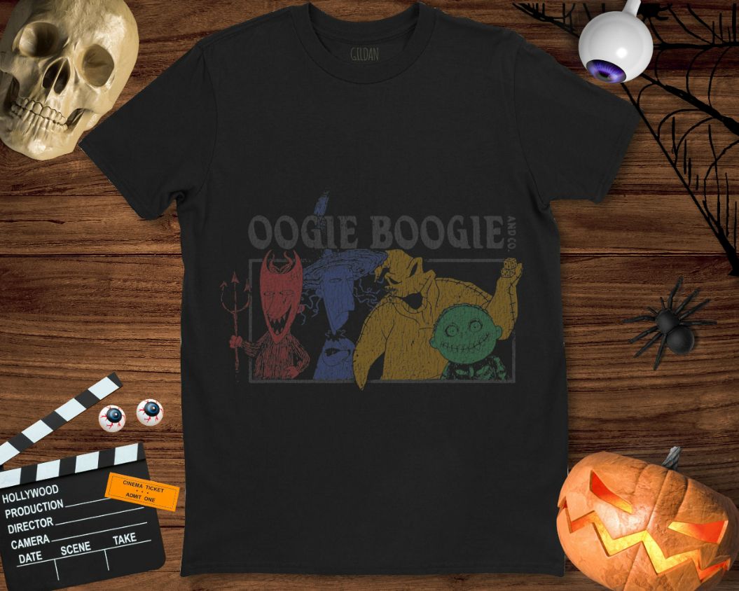 Disney The Nightmare Before Christmas Oogie Boogie Unisex Gift T-Shirt Disney The Nightmare Before Christmas Oogie Boogie Unisex Gift T-Shirt