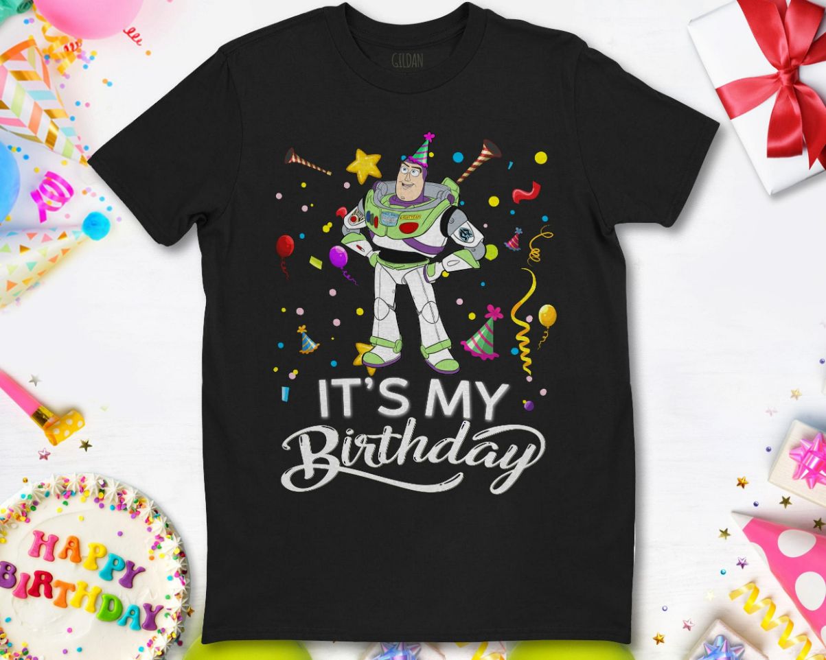 Disney Toy Story Buzz Lightyear Its My Birthday Holiday Birthday Party Shirt Disney Toy Story Buzz Lightyear Its My Birthday Holiday Birthday Party Shirt