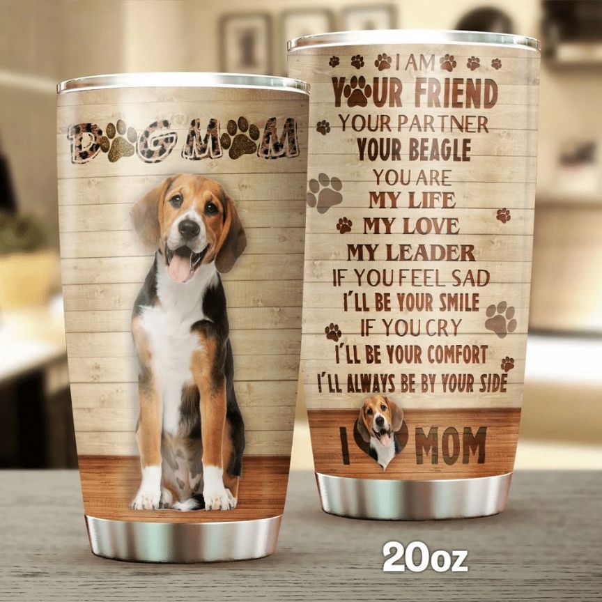 Dog Mom Beagle Stainless Steel Cup Dog Mom Beagle Stainless Steel Cup