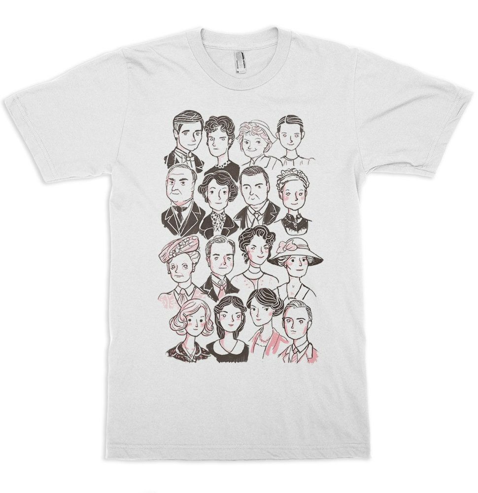 Downton Abbey Art T-Shirt Downton Abbey Art T-Shirt
