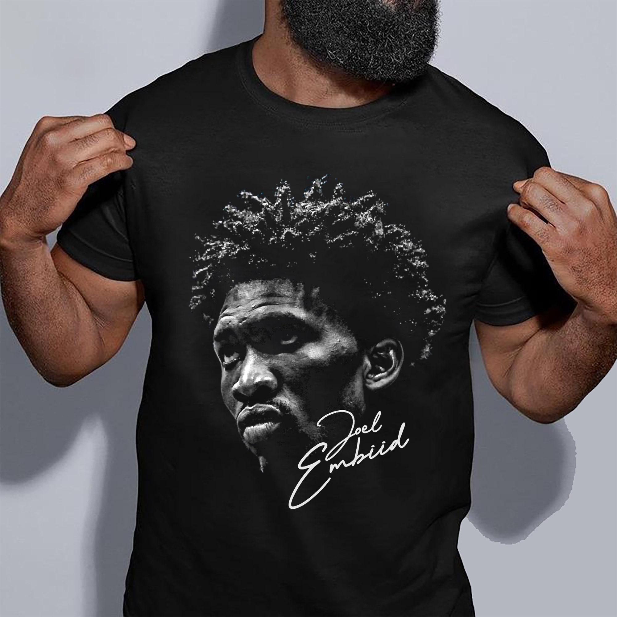 Drawing Joel Embiid Signature Philadelphia 76ers Nba Basketball Unisex Sweatshirt Drawing Joel Embiid Signature Philadelphia 76ers Nba Basketball Unisex Sweatshirt