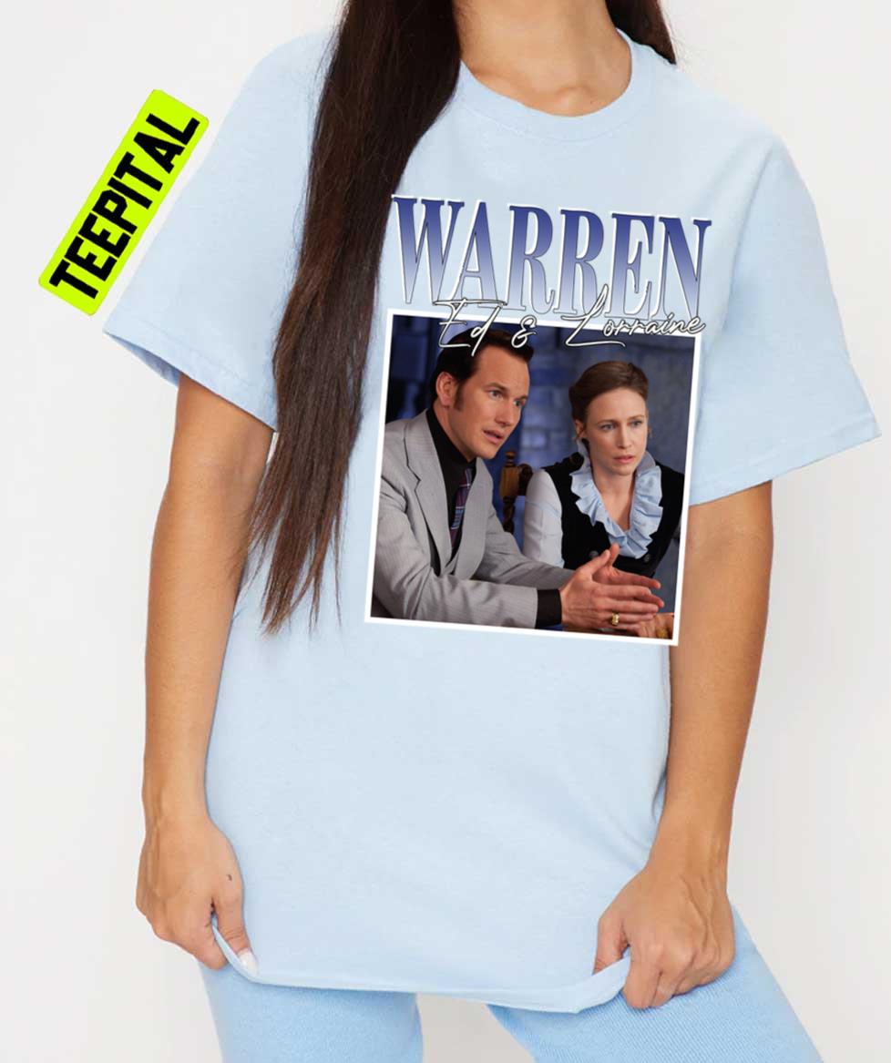 Ed & Lorraine Warren Vintage 90s Bootleg Unisex T-Shirt Ed & Lorraine Warren Vintage 90s Bootleg Unisex T-Shirt