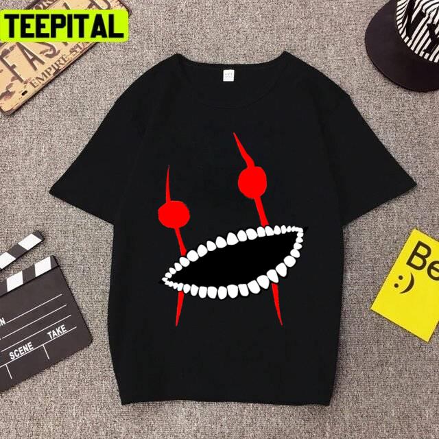 Eddie Horror Animated Face Design Unisex T-Shirt Eddie Horror Animated Face Design Unisex T-Shirt