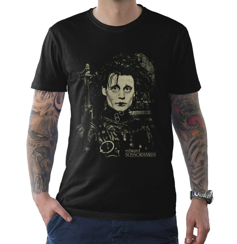 Edward Scissorhands Black T-Shirt Edward Scissorhands Black T-Shirt