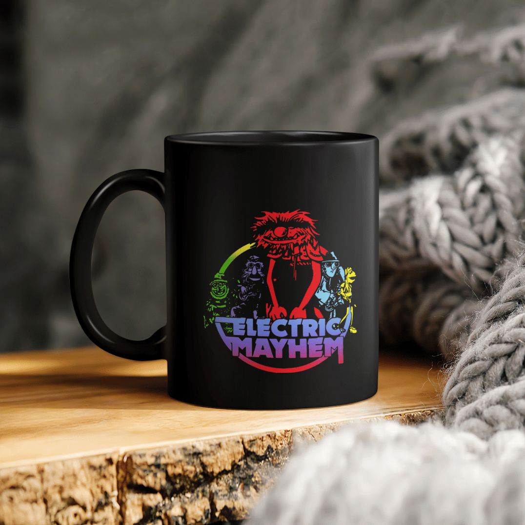 Electric Mayhem Muppets Ceramic Coffee Mug Electric Mayhem Muppets Ceramic Coffee Mug