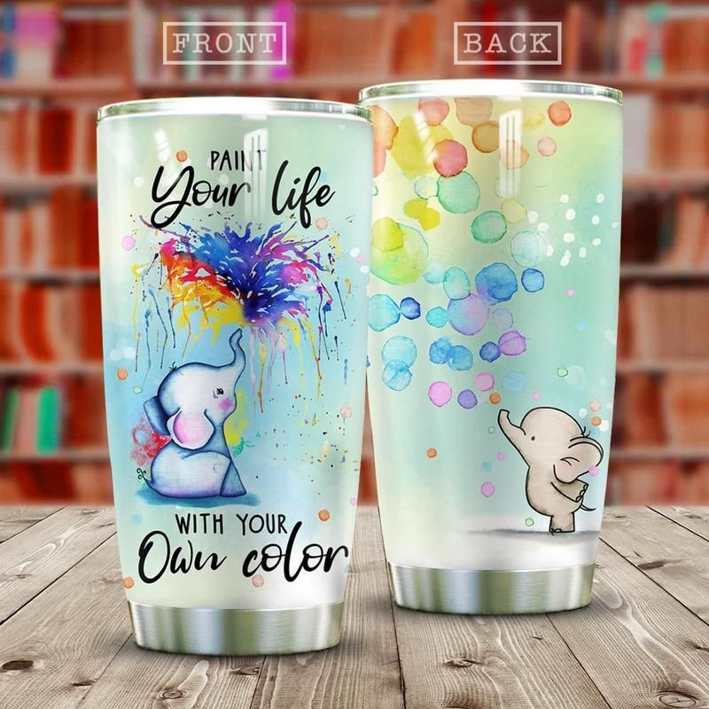Elephant Color Stainless Steel Cup Elephant Color Stainless Steel Cup
