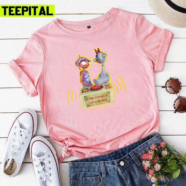 Emergency Intercom Funny Cartoon Unisex T-Shirt Emergency Intercom Funny Cartoon Unisex T-Shirt
