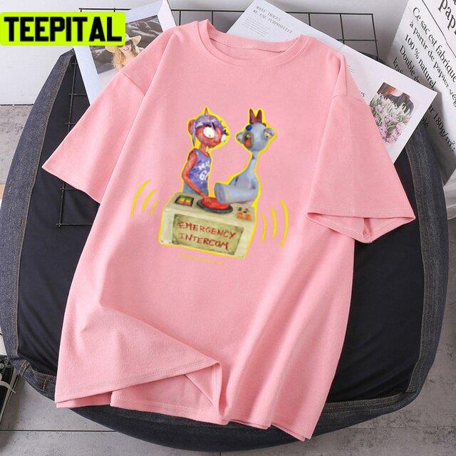 Emergency Intercom Funny Cartoon Unisex T-Shirt Emergency Intercom Funny Cartoon Unisex T-Shirt