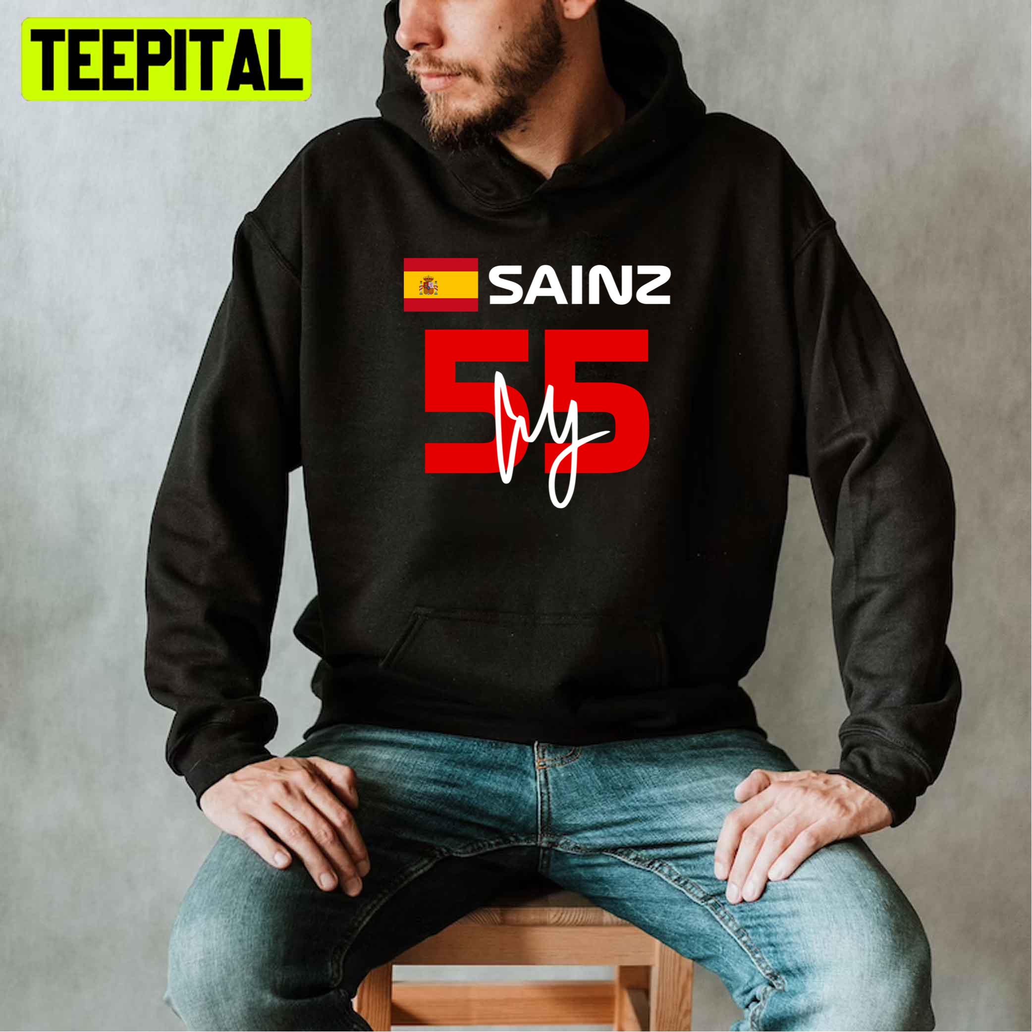 F1 2022 Carlos Sainz 55 Racing Unisex T-Shirt F1 2022 Carlos Sainz 55 Racing Unisex T-Shirt