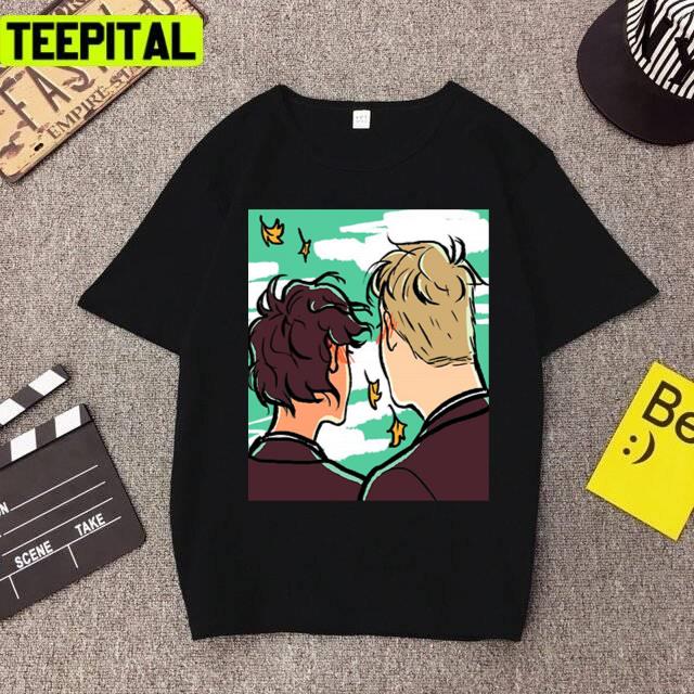 Fan Art Heartstopper Nick & Charlie Unisex T-Shirt Fan Art Heartstopper Nick & Charlie Unisex T-Shirt