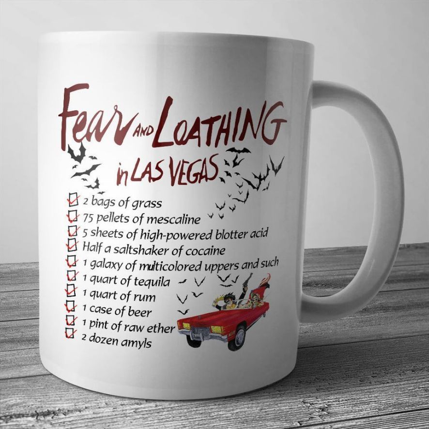 Fear And Loathing Is Las Vegas 2 Bag Of Grass 75 Pellets Of Mescaline Premium Sublime Ceramic Coffee Mug White Fear And Loathing Is Las Vegas 2 Bag Of Grass 75 Pellets Of Mescaline Premium Sublime Ceramic Coffee Mug White
