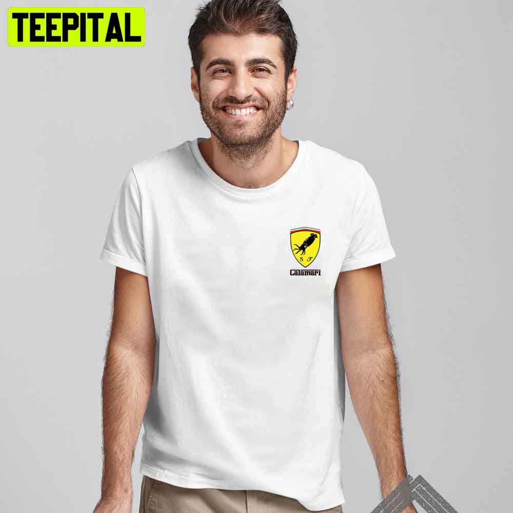 Ferrari Calamari Racing Unisex T-Shirt Ferrari Calamari Racing Unisex T-Shirt