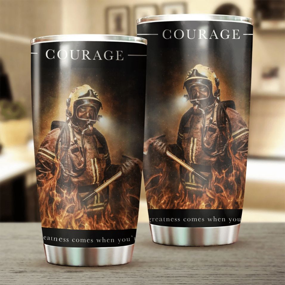 Firefighters Courage Stainless Steel Cup Firefighters Courage Stainless Steel Cup