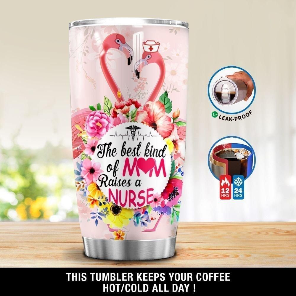 Flamingo Nurse Mom Stainless Steel Cup Flamingo Nurse Mom Stainless Steel Cup