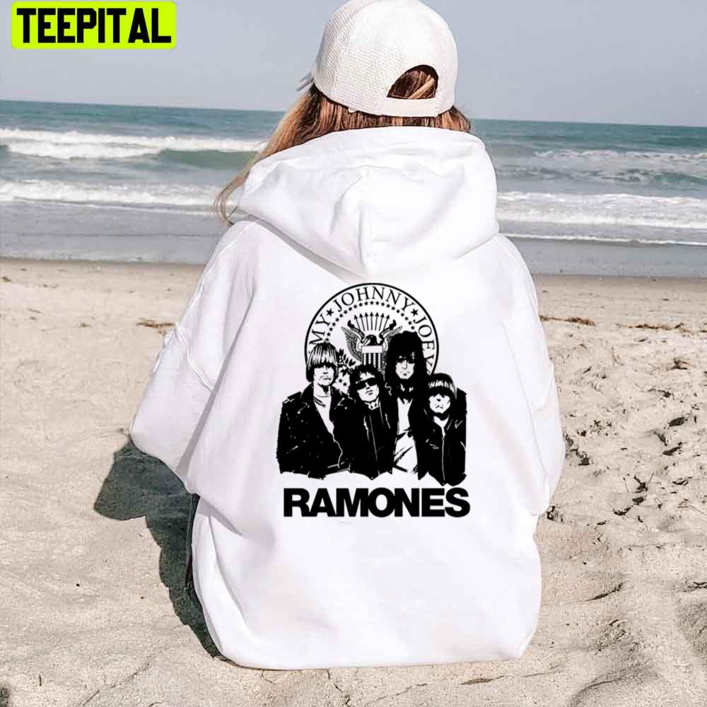 Four Man Stylish Chiffon Top Ramones Unisex Hoodie Four Man Stylish Chiffon Top Ramones Unisex Hoodie